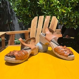 Lotta of Stockholm Matilda Low Clog Sandal in Fawn